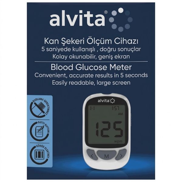 Alvita Kan Şeker Ölçüm Cihazı